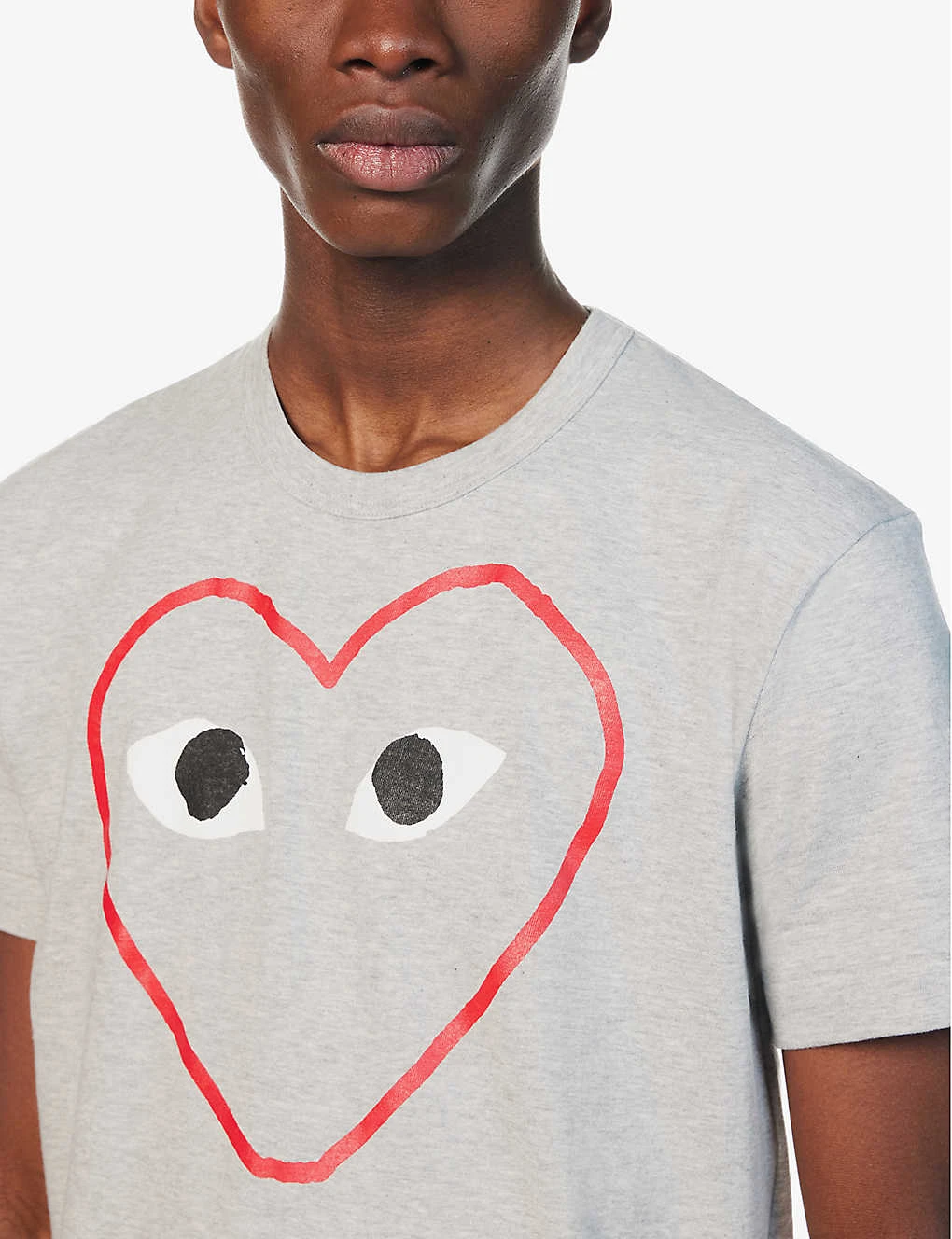 Comme Des Garçons Play CDG EMPTY HEART TEE 6 Comme Des Garçons Play CDG EMPTY HEART TEE - Image 6
