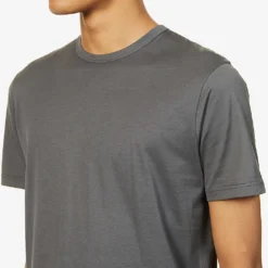 Sunspel Classic Cotton-jersey T-shirt -Default Template 4 R03681734 CHARCOAL ALT03