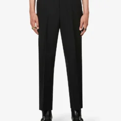 Gucci Regular-fit Tapered Cotton And Wool Blend Trousers 7 Gucci Regular-fit Tapered Cotton And Wool Blend Trousers -Default Template 4 R03765537 BLACK ALT02
