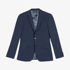 Ted Baker Sinjjs Slim-fit Wool-blend Blazer