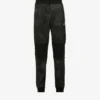 Hugo Snakeskin-print Relaxed-fit Tapered-leg Cotton-jersey Jogging Bottoms