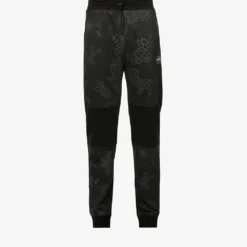 Hugo Snakeskin-print Relaxed-fit Tapered-leg Cotton-jersey Jogging Bottoms