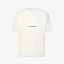 Staple Brand-print Organic-cotton T-shirt