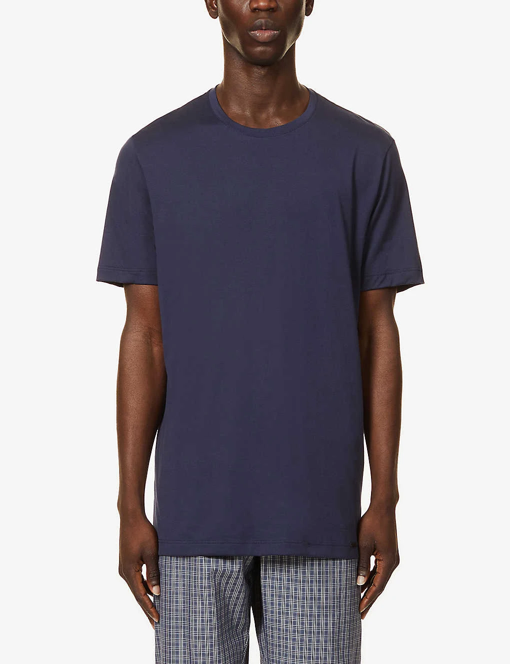 HANRO Night & Day Crewneck Cotton Pyjama Top 3 HANRO Night & Day Crewneck Cotton Pyjama Top - Image 3