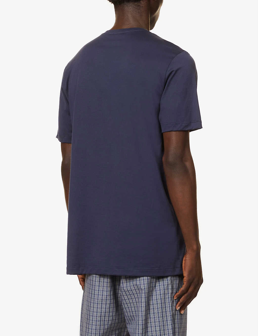 HANRO Night & Day Crewneck Cotton Pyjama Top 4 HANRO Night & Day Crewneck Cotton Pyjama Top - Image 4