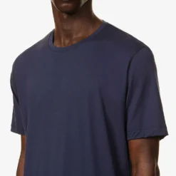 HANRO Night & Day Crewneck Cotton Pyjama Top 9 HANRO Night & Day Crewneck Cotton Pyjama Top -Default Template 4 R03868108 BLACKIRIS ALT04