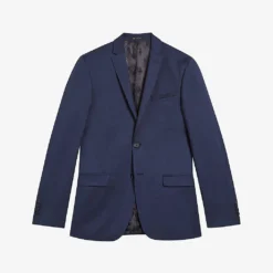 Ted Baker Perthjs Single-breasted Wool Suit Jacket