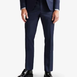Ted Baker Sinjts Slim-fit Wool-blend Trousers 6 Ted Baker Sinjts Slim-fit Wool-blend Trousers -Default Template 4 R03908552 NAVY ALT02
