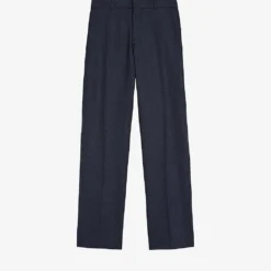 Ted Baker Cleets Slim-fit Mid-rise Wool-blend Suit Trousers