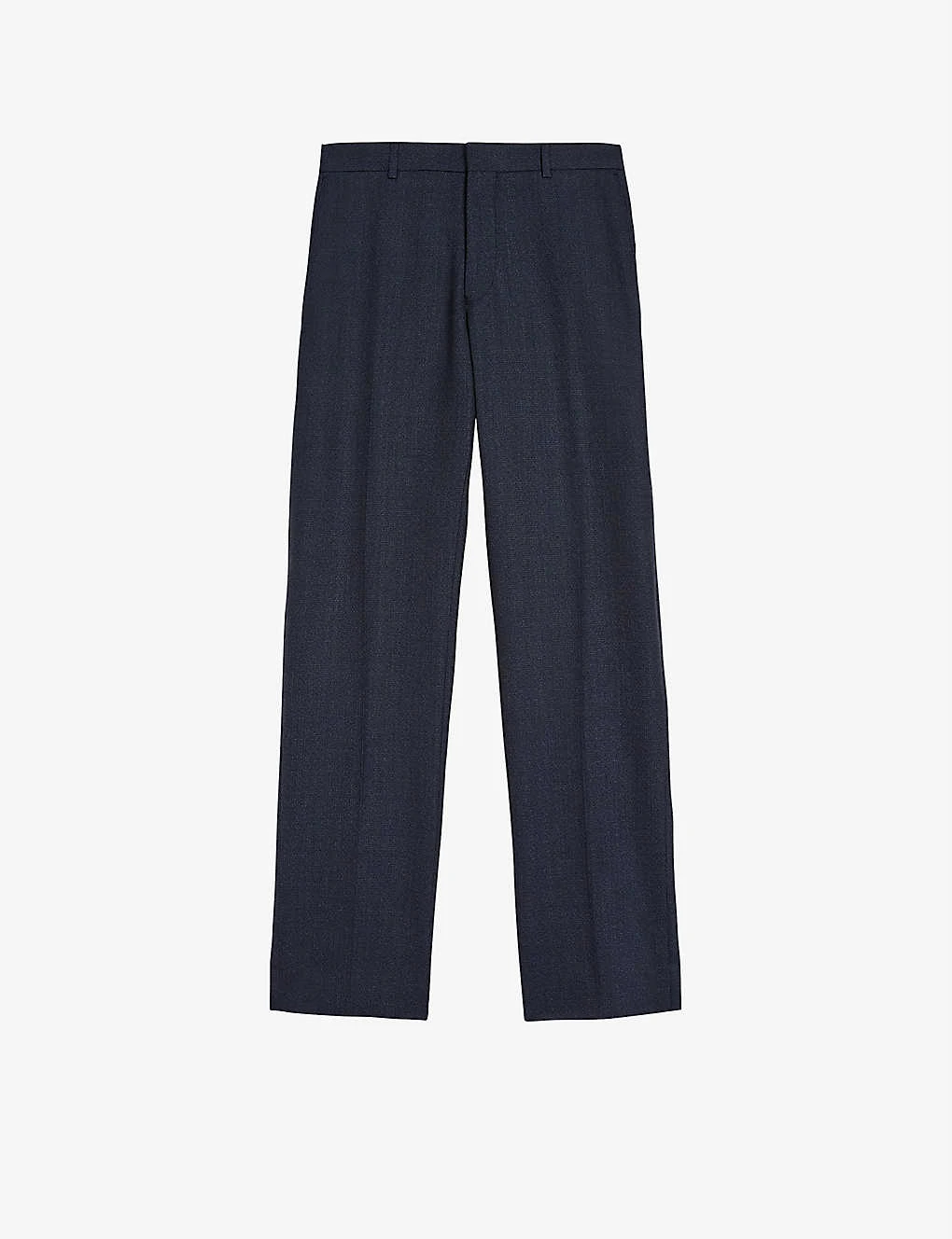Ted Baker Cleets Slim-fit Mid-rise Wool-blend Suit Trousers 1 Ted Baker Cleets Slim-fit Mid-rise Wool-blend Suit Trousers