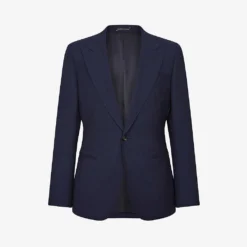 Reiss Bold Single-breasted Wool Blazer