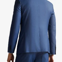 Ted Baker Camdejs Single-breasted Slim-fit Wool Suit Jacket -Default Template 4 R03939847 LTBLUE ALT03