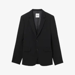 Sandro Single-breasted Virgin-wool Jacket