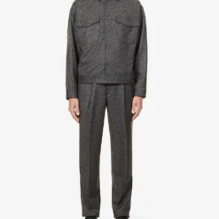 Giorgio Armani Relaxed-fit Stretch-wool Blend Suit 9 Giorgio Armani Relaxed-fit Stretch-wool Blend Suit -Default Template 4 R03965102 LONDONSMOKE ALT02