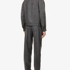 Giorgio Armani Relaxed-fit Stretch-wool Blend Suit 10 Giorgio Armani Relaxed-fit Stretch-wool Blend Suit -Default Template 4 R03965102 LONDONSMOKE ALT03