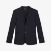 THE KOOPLES Straight-cut Single-breasted Wool Blazer