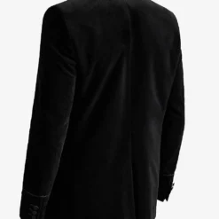 Ted Baker Iwade Slim-fit Velvet Blazer -Default Template 4 R04011139 BLACK ALT02