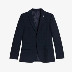 Ted Baker Meraejs Single-breasted Slim-fit Wool-blend Suit Jacket
