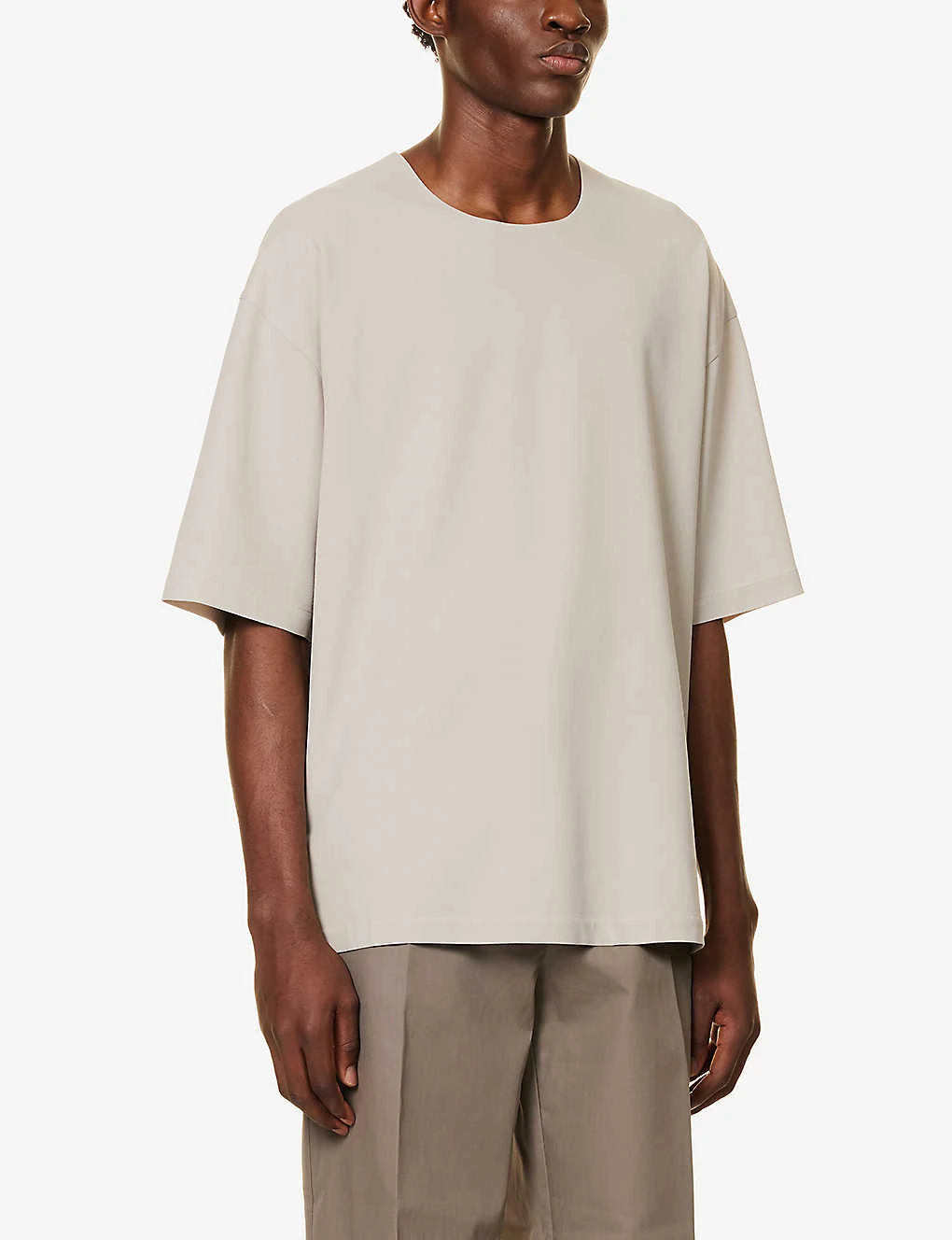 Fear Of God Eternal Crewneck Relaxed-fit Wool-blend T-shirt 3 Fear Of God Eternal Crewneck Relaxed-fit Wool-blend T-shirt - Image 3