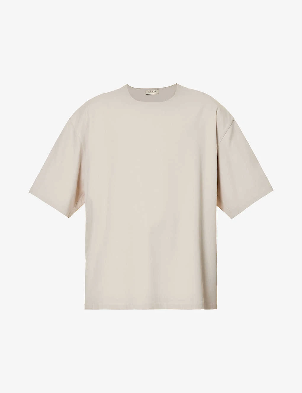 Fear Of God Eternal Crewneck Relaxed-fit Wool-blend T-shirt 1 Fear Of God Eternal Crewneck Relaxed-fit Wool-blend T-shirt
