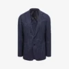 Reiss Keep Single-breasted Wool-blend Blazer