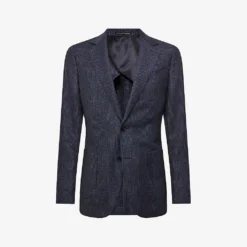 Reiss Matinee Prince Of Wales-check Woven Blazer