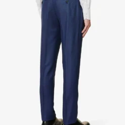 PAUL SMITH Birdseye-pattern Soho-fit Wool Suit -Default Template 4 R04069871 INKYBLUE ALT08