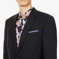 PAUL SMITH Single-breasted Notched-lapels Regular-fit Wool-blend Suit 12 PAUL SMITH Single-breasted Notched-lapels Regular-fit Wool-blend Suit -Default Template 4 R04069912 NAVY ALT04