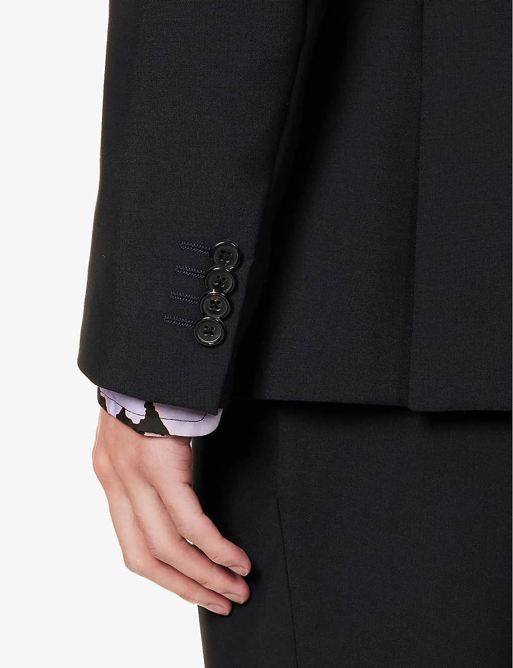 PAUL SMITH Single-breasted Notched-lapels Regular-fit Wool-blend Suit 6 PAUL SMITH Single-breasted Notched-lapels Regular-fit Wool-blend Suit - Image 6