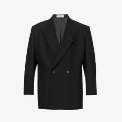 Fear Of God Eternal Double-breasted Boxy-fit Wool Blazer