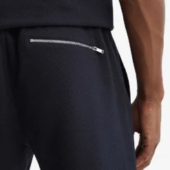 Reiss Robin Drawstring Waffle Cotton-blend Shorts 11 Reiss Robin Drawstring Waffle Cotton-blend Shorts -Default Template 4 R04080313 NAVY ALT05