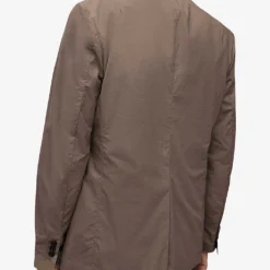 AllSaints Canta Single-breasted Regular-fit Cotton Blazer -Default Template 4 R04081432 EARTHYBROWN ALT03