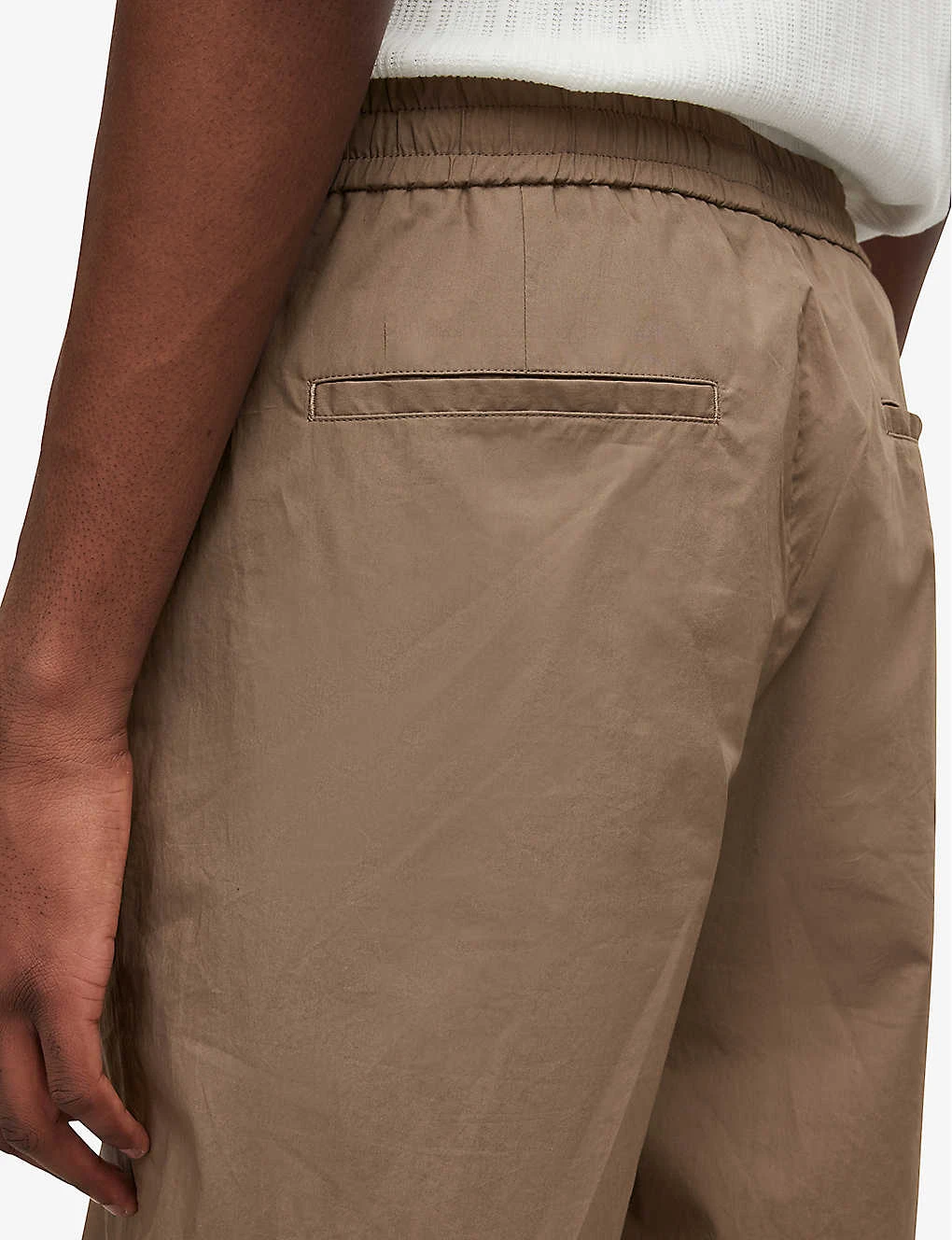 AllSaints Canta Regular-fit Mid-rise Cotton Shorts 5 AllSaints Canta Regular-fit Mid-rise Cotton Shorts - Image 5