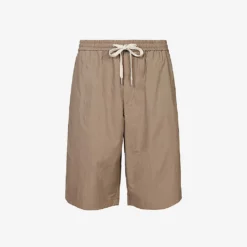 AllSaints Canta Regular-fit Mid-rise Cotton Shorts