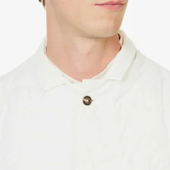 ELEVENTY Quilted Padded Wool-bend Gilet -Default Template 4 R04082503 IVORY ALT04