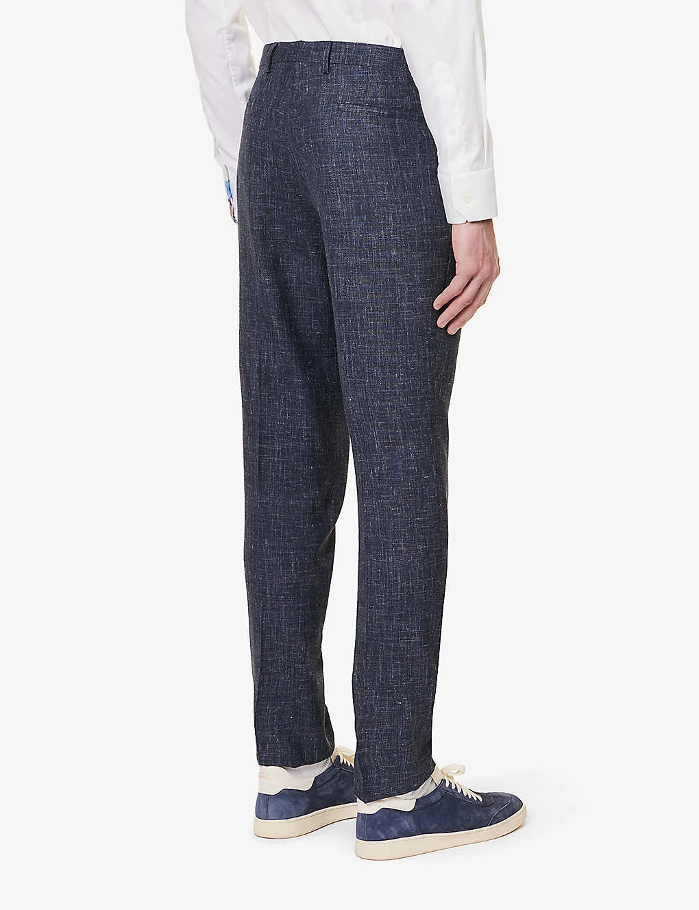 ELEVENTY Single-breasted Wool, Silk And Linen-blend Suit 8 ELEVENTY Single-breasted Wool, Silk And Linen-blend Suit - Image 8