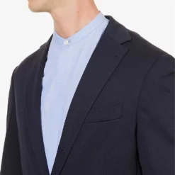 ELEVENTY Regular-fit Hooded Cotton-blend Suit -Default Template 4 R04082515 BLUE ALT04