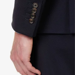 ELEVENTY Regular-fit Hooded Cotton-blend Suit -Default Template 4 R04082515 BLUE ALT05