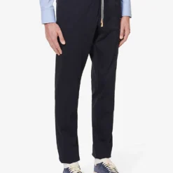 ELEVENTY Regular-fit Hooded Cotton-blend Suit -Default Template 4 R04082515 BLUE ALT07