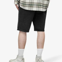 AllSaints Alva Relaxed-fit Low-rise Denim Shorts -Default Template 4 R04087389 WASHEDBLACK ALT03