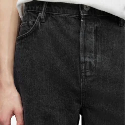 AllSaints Alva Relaxed-fit Low-rise Denim Shorts -Default Template 4 R04087389 WASHEDBLACK ALT04