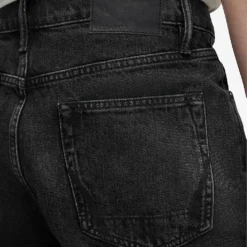 AllSaints Alva Relaxed-fit Low-rise Denim Shorts -Default Template 4 R04087389 WASHEDBLACK ALT05