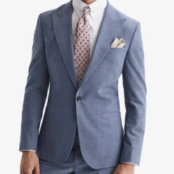 Reiss Wish Slim-fit Stretch Wool-blend Blazer 8 Reiss Wish Slim-fit Stretch Wool-blend Blazer -Default Template 4 R04091597 SOFTBLUE ALT02