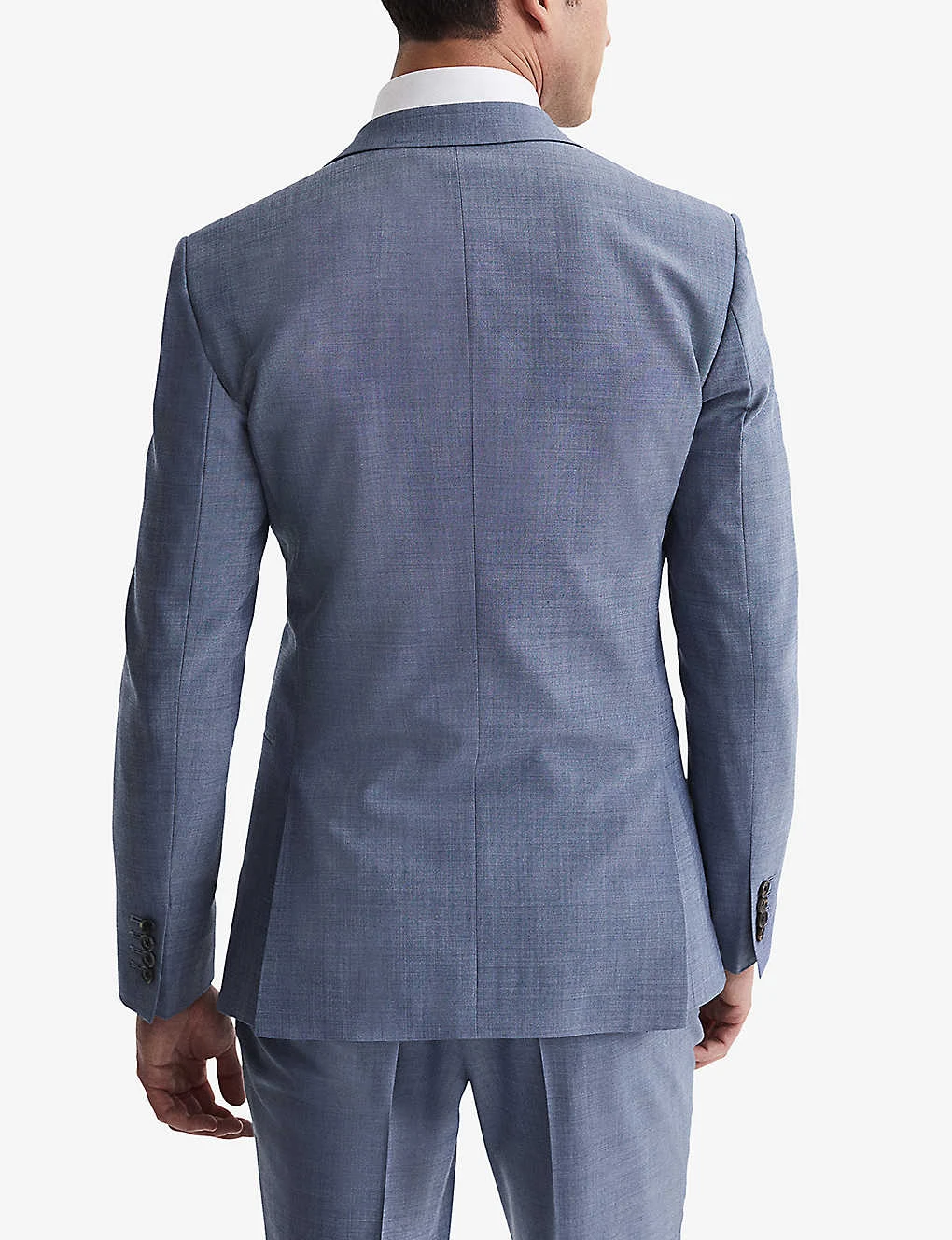 Reiss Wish Slim-fit Stretch Wool-blend Blazer 4 Reiss Wish Slim-fit Stretch Wool-blend Blazer - Image 4