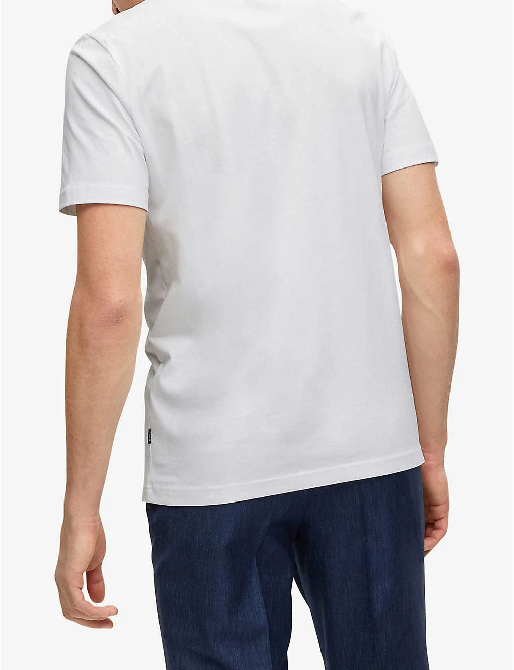 Boss Business Leisure Logo-print Cotton-jersey T-shirt 4 Boss Business Leisure Logo-print Cotton-jersey T-shirt - Image 4