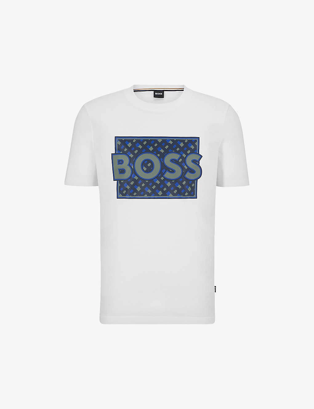 Boss Business Leisure Logo-print Cotton-jersey T-shirt 1 Boss Business Leisure Logo-print Cotton-jersey T-shirt