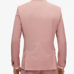 Hugo Single-breasted Slim-fit Wool-blend Suit -Default Template 4 R04093574 MEDIUMPINK ALT03