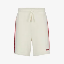 Hugo Logo-print Striped-trim Cotton-terry Shorts