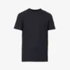 Emporio Armani Logo-jacquard Regular-fit Cotton-jersey T-shirt