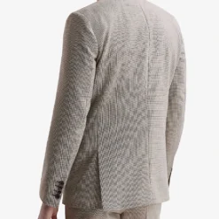 Reiss Pew Houndstooth Slim-fit Wool Blazer -Default Template 4 R04098634 BROWN ALT03